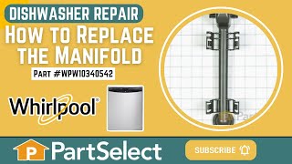 Whirlpool Dishwasher Repair - How to Replace the Manifold (Whirlpool Part # WPW10340542) by PartSelect 212 views 2 weeks ago 5 minutes, 53 seconds