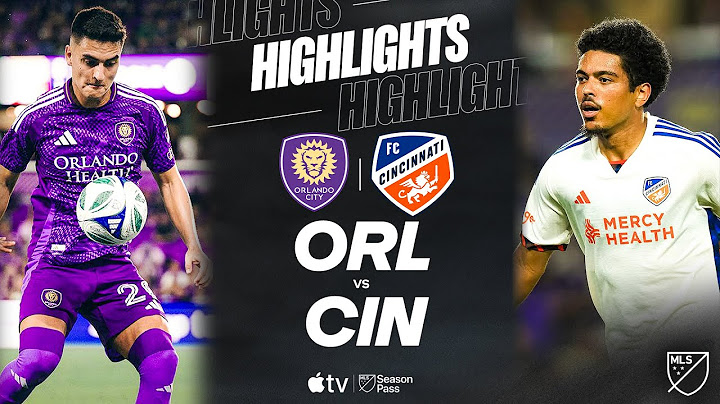 Orlando City vs. FC Cincinnati | Full Match Highlights | Evander Brace!