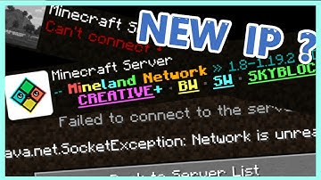 (Outdated) How to play in Mineland Network again | Как играть в майнленд новое исправление IP
