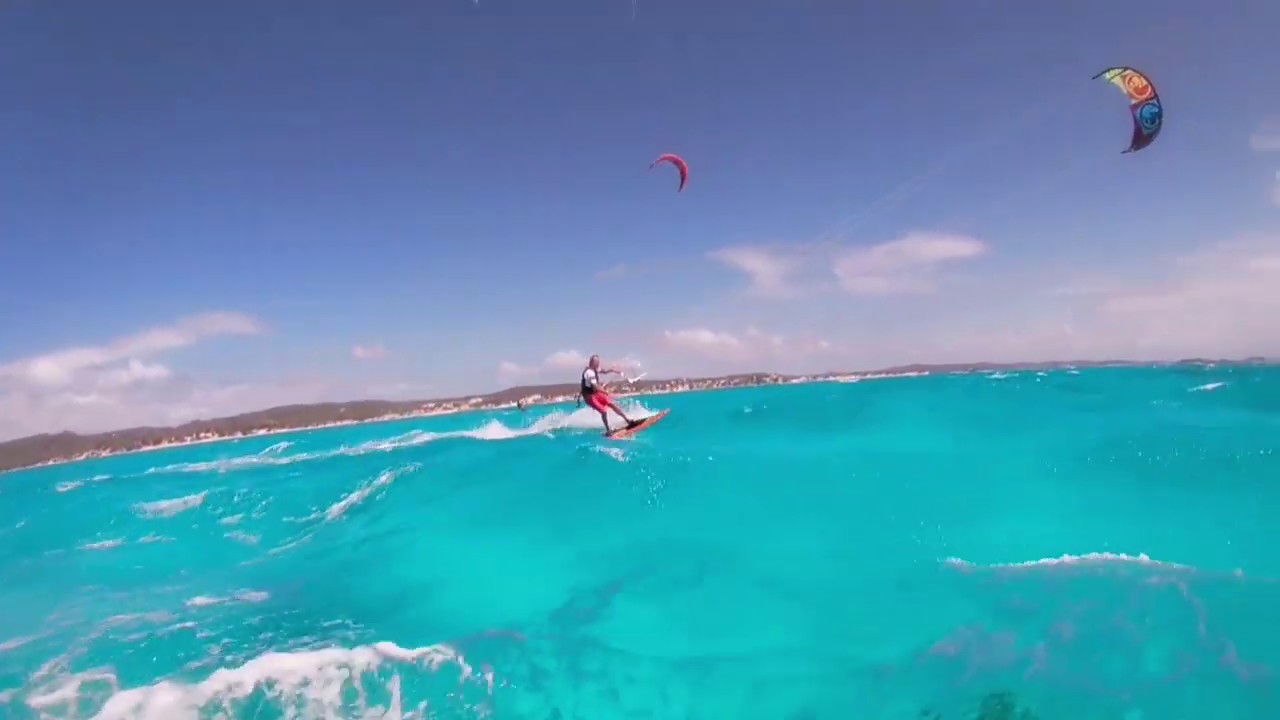 Stunning Emerald Sea Kitesurfing YouTube