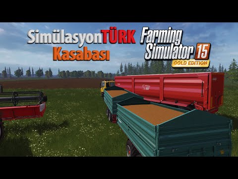 Kasaba'da Ömer ve Alper'in Çiftlikleri (Farming Simulator 15 Gold Edition Multiplayer)