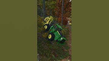 FS25 Logging Fail #farmingfimulator22 #farmingsimulator25 #logging #shorts