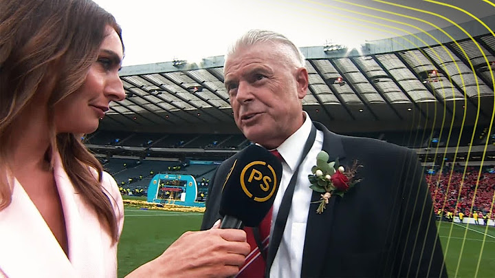 Aberdeen Chairman Dave Cormack gives his reaction to Scottish Cup Final win against Celtic