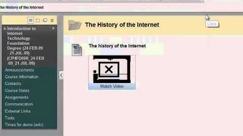 Adding a Video Mash-up  in Blackboard