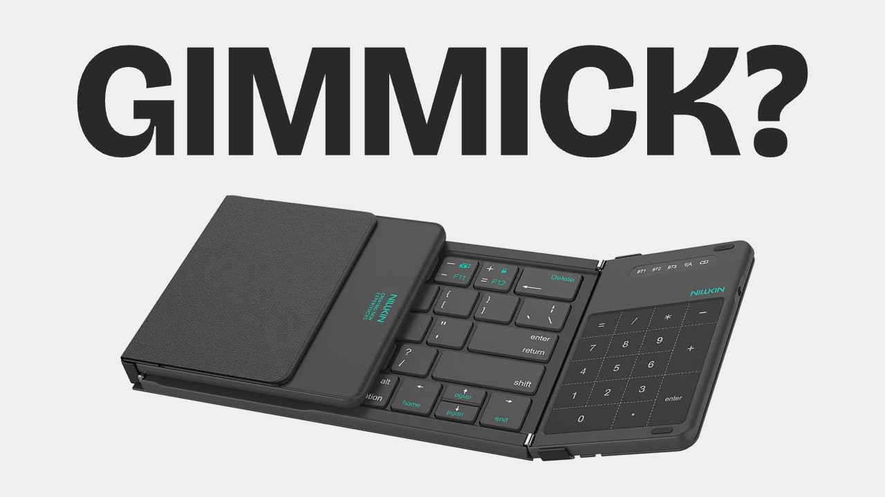 This Foldable Keyboard Is Actually Insane (Nillkin Honest Review)