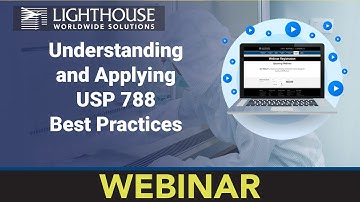 Understanding and Applying USP 788 Best Practices