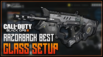 Black Ops 3 - RAZORBACK "BEST CLASS SETUP"! - NO RECOIL, INSANE RANGE & MORE! BO3 Best Classes