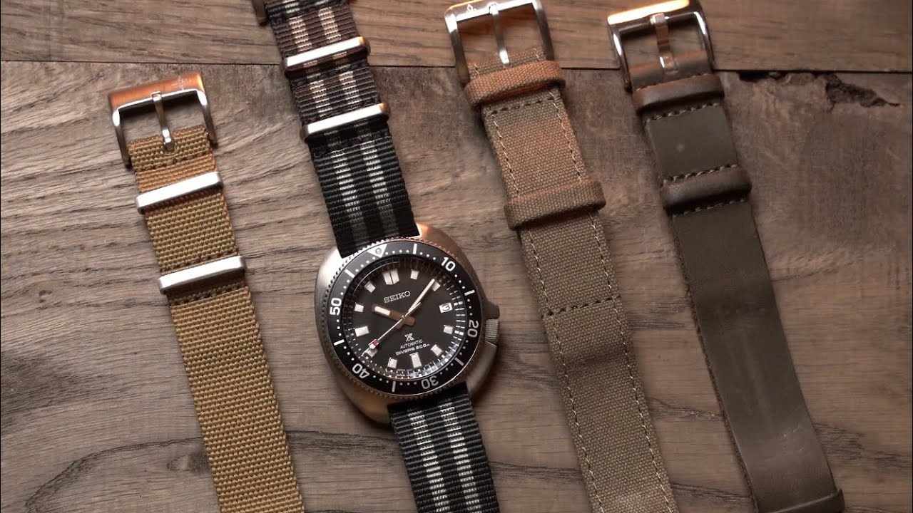 1 watch, 10 straps | Seiko Spb151J1 Captain Willard (Seiko Turtle) - YouTube