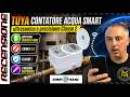 Compteur d'eau à ultrasons Tuya avec valve intelligente Zigbee vidéo