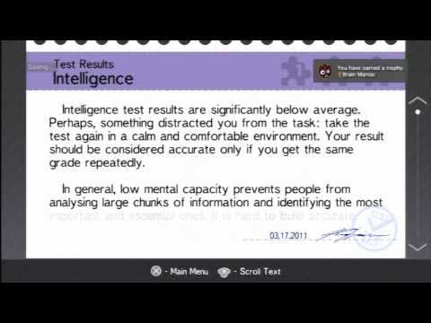 CGR Undertow - TEST YOURSELF: PSYCHOLOGY for PlayStation 3 Video Game Review