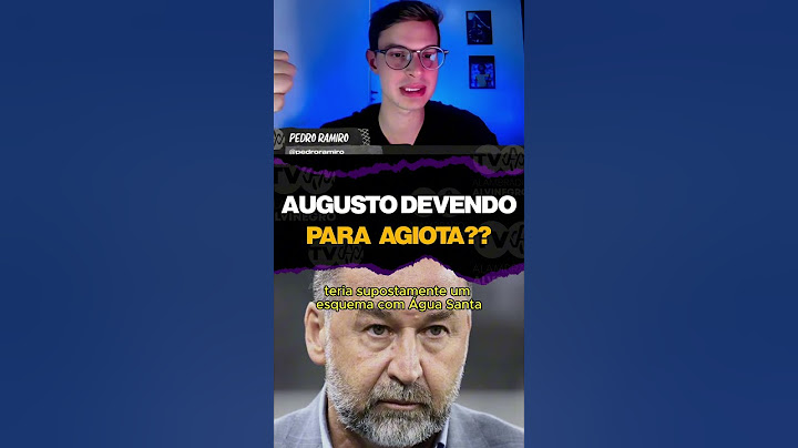 Pedro Ramiro solta bomba sobre Augusto Melo! Agiota? #resenhaalambrado