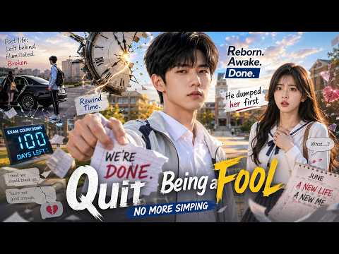 Reborn Before Finals, He Dumped The School Beauty First—Then She Cried!【Quit Being a Fool】