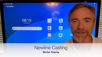 Newline Casting with Merlyn Display