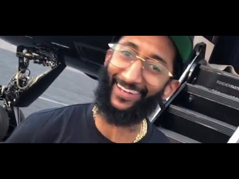 NIPSEY HUSSLE WHERE IS BLACK SAM ON SET #NEXIT#RIPNIPSEY - YouTube