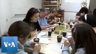 Ukrainians Decorate Easter Eggs