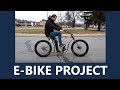 Fat tire custom cruiser bicycle - Electric bike project - Ebike! #1 2019