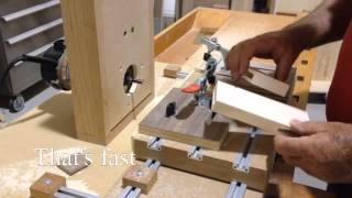 Fast accurate mortise cuts with your router. Easy build with uncomplicated method. Very versatile making fast loose tenon cuts.