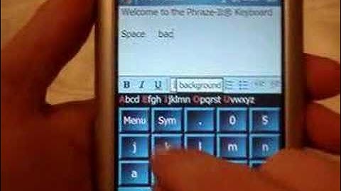 Phraze-It Keyboard - Big Keys For Finger Typing on  Touch Screen Windows Mobile