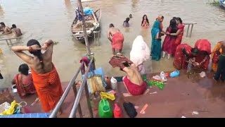Ganga Naag Panchmi New Vlog Video Kartik Purnima Open Bathing Change Kapde