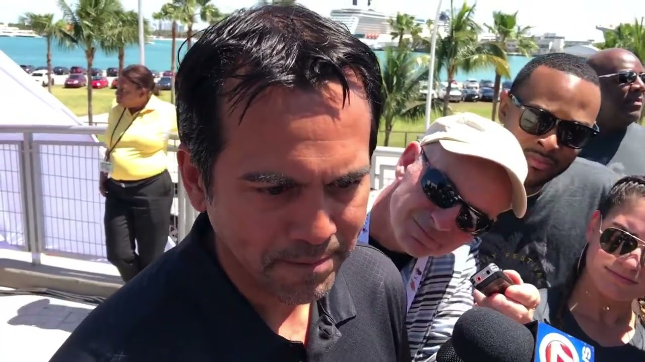 2017 Miami Heat Family Festival - Udonis Haslem, Erik Spoelstra media interviews