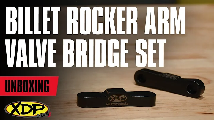 XDP Billet Rocker Arm Valve Bridge Set XD383 | XDP Unboxed