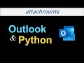How to add ATTACHMENTS to an email in Outlook with Python