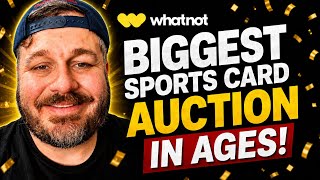 My Whatnot Sports Card Auction Just Hit Another Level!