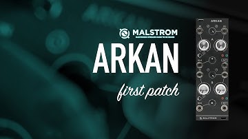 Malstrom ARKAN / versatile dual vca / first patch
