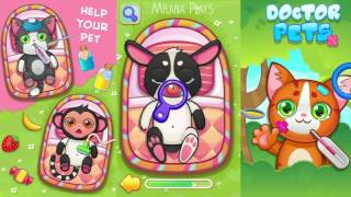 Детский Ветеринар Видео для Детей Лечить Животных - Doctor Pets Gameplay || Milana Plays Детский Ветеринар Видео для Детей Лечить Животных - Doctor Pets Gameplay || Milana Plays