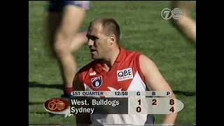 1997 AFL Qualifying Final Bulldogs vs Sydney