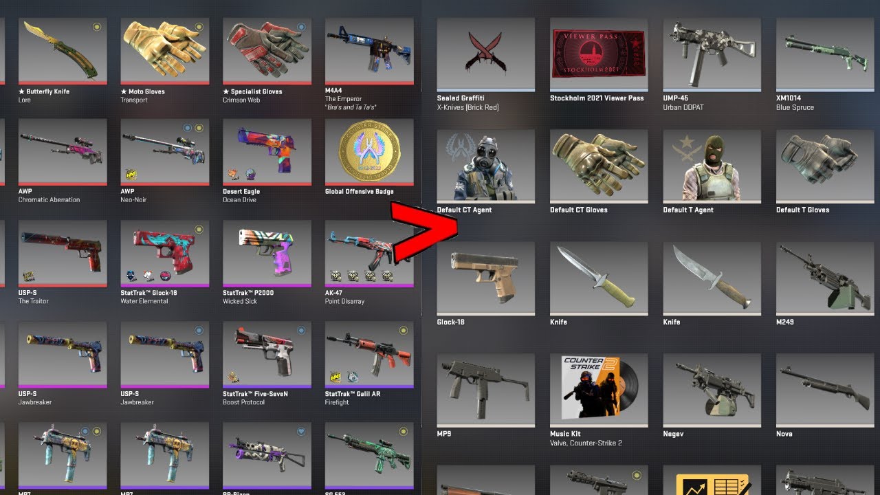CS2 Inventory Collection - YouTube