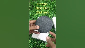 Google Next Mini 2nd Generation quick unboxing - Hey Google - Tech #Shorts