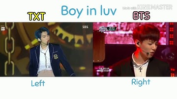 How would TXT & BTS sing in Boy in luv together (wear headphones 🎧)