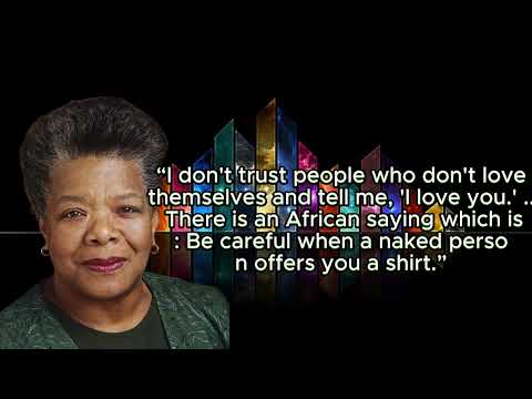 Maya Angelou's life