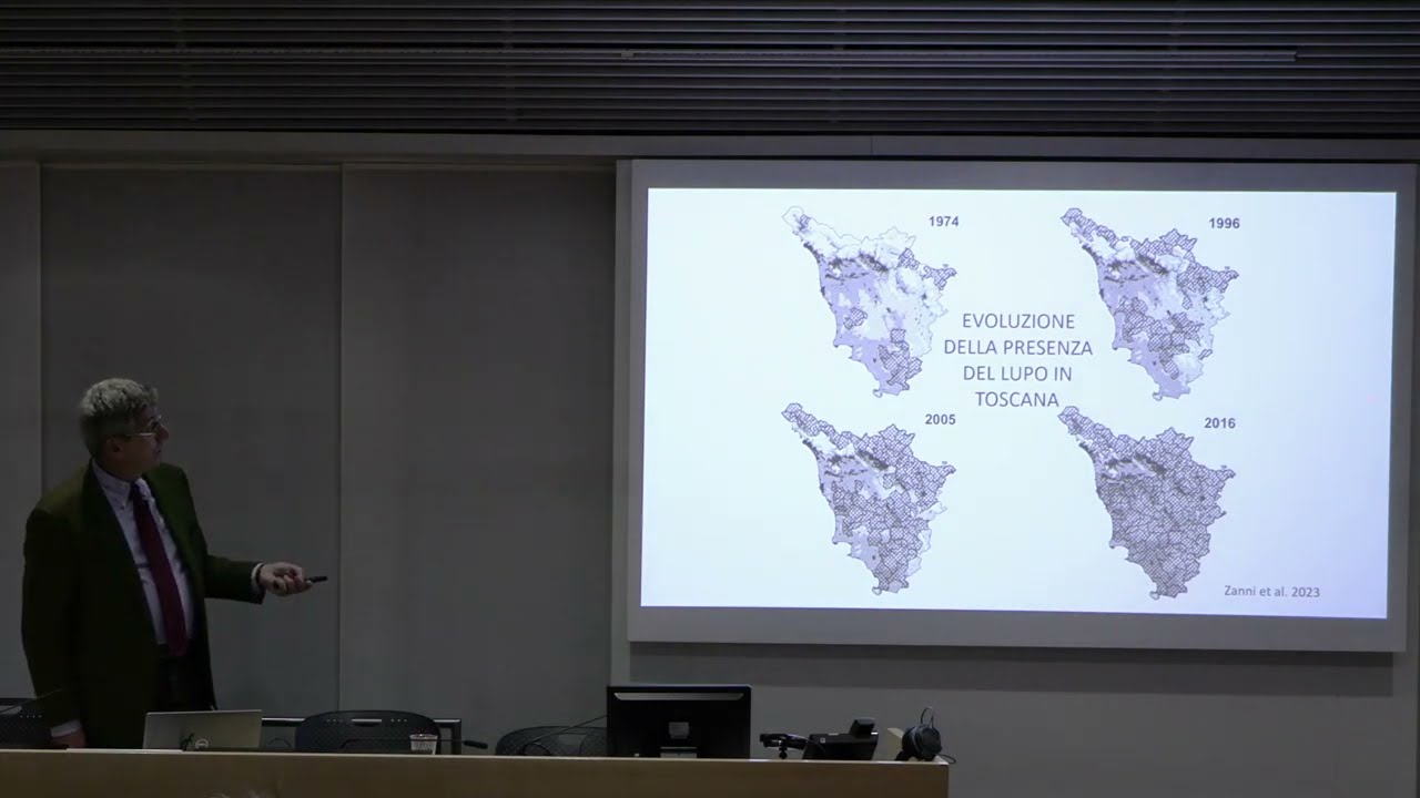 Marco Apollonio / La storia del lupo in Italia / 2 febbraio 2024, Bellinzona, Ticino