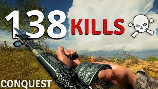 Battlefield 1 - 138 Kills On The Best Conquest Map