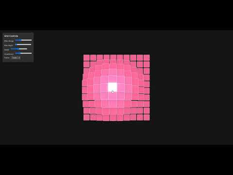 Amazing 3D Interactive Grid Animation | Satisfying Hover Effects | HTML CSS JavaScript