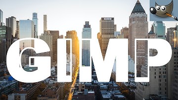 Text Mask Effect with Gimp