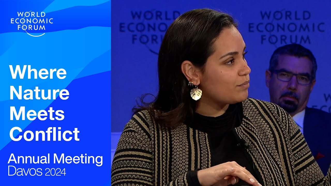Where Nature Meets Conflict | Davos 2024 | World Economic Forum - YouTube