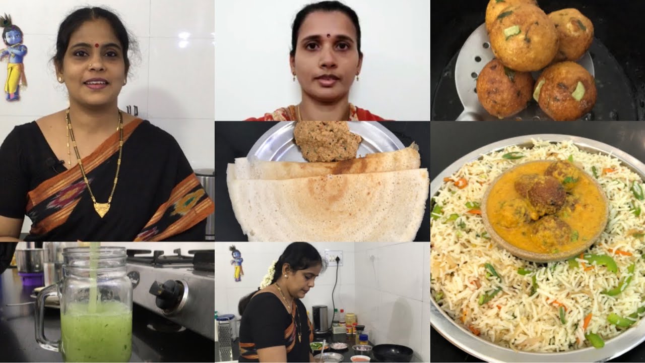 Cooking vlog/Paneer Kofta Curry/Veg Rice/Vaccine?/Amla Juice/Groundnut Chutney