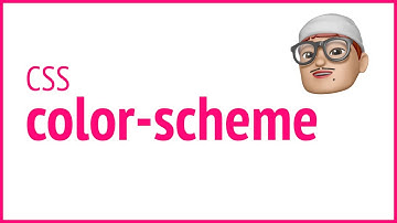 CSS - color-scheme | JSer - CSS beginner