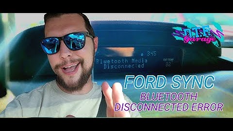 Fixing the Bluetooth Disconnected Error on Ford Sync v1