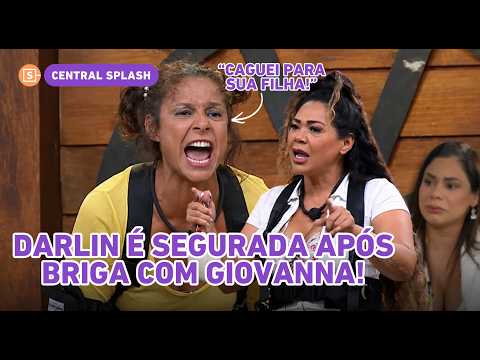 Giovanna e Darlin trocam xingamentos em a Fazenda; mãe de Lexa é segurada e cantora se pronuncia!