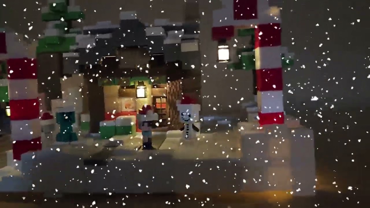 Small House Designs Minecraft Chrismas Minecraft Christmas House 🎄