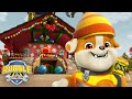 Rubble Welcomes Santa &amp; Builds a North Pole! w/ Charger &amp; Mix | Rubble &amp; Crew