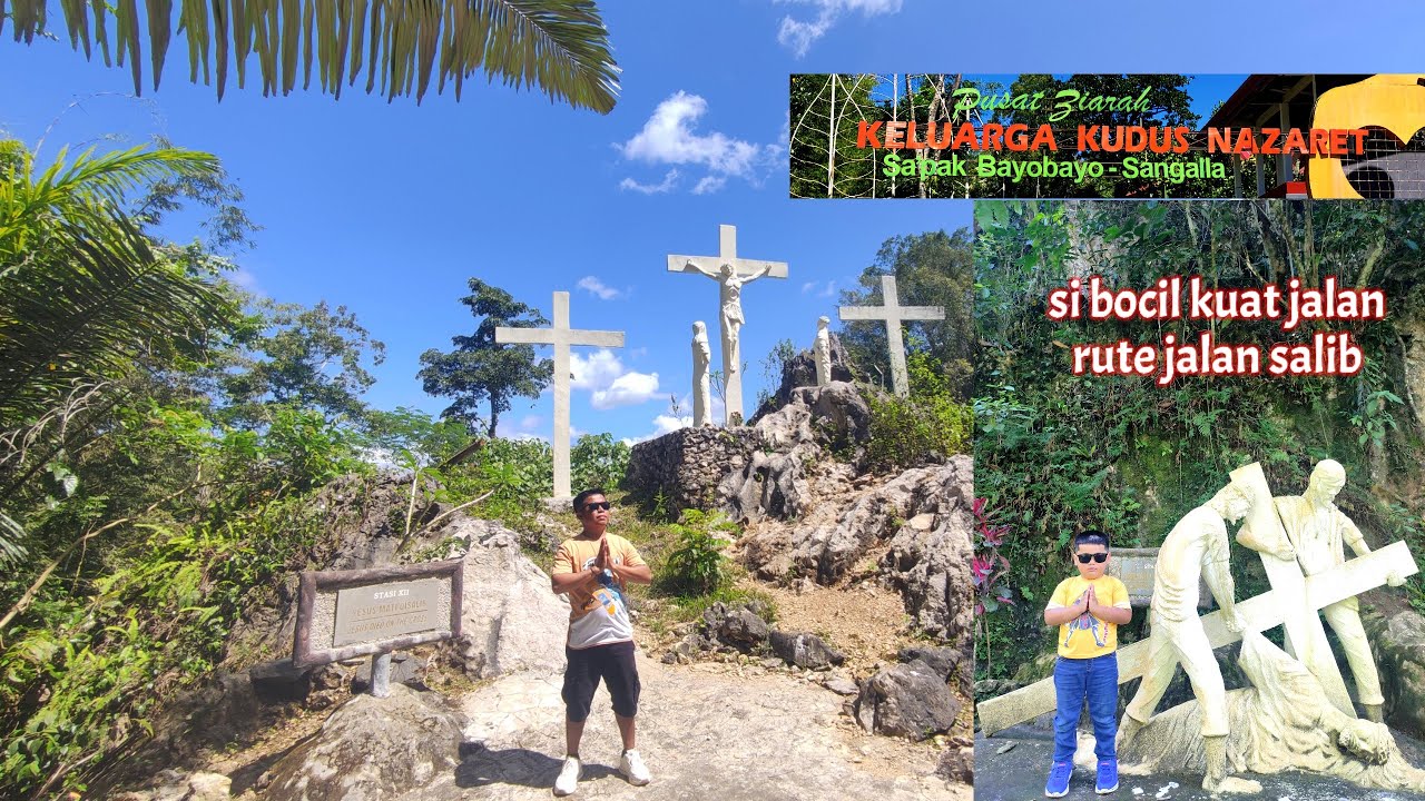 WISATA RELIGI SA'PAK BAYOBAYO - SANGALLA TANA TORAJA || ADA TENGKORAK DI RUTE JALAN SALIB