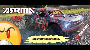 Arrma Mojave BLX 6S Speed Test Look Before You Run