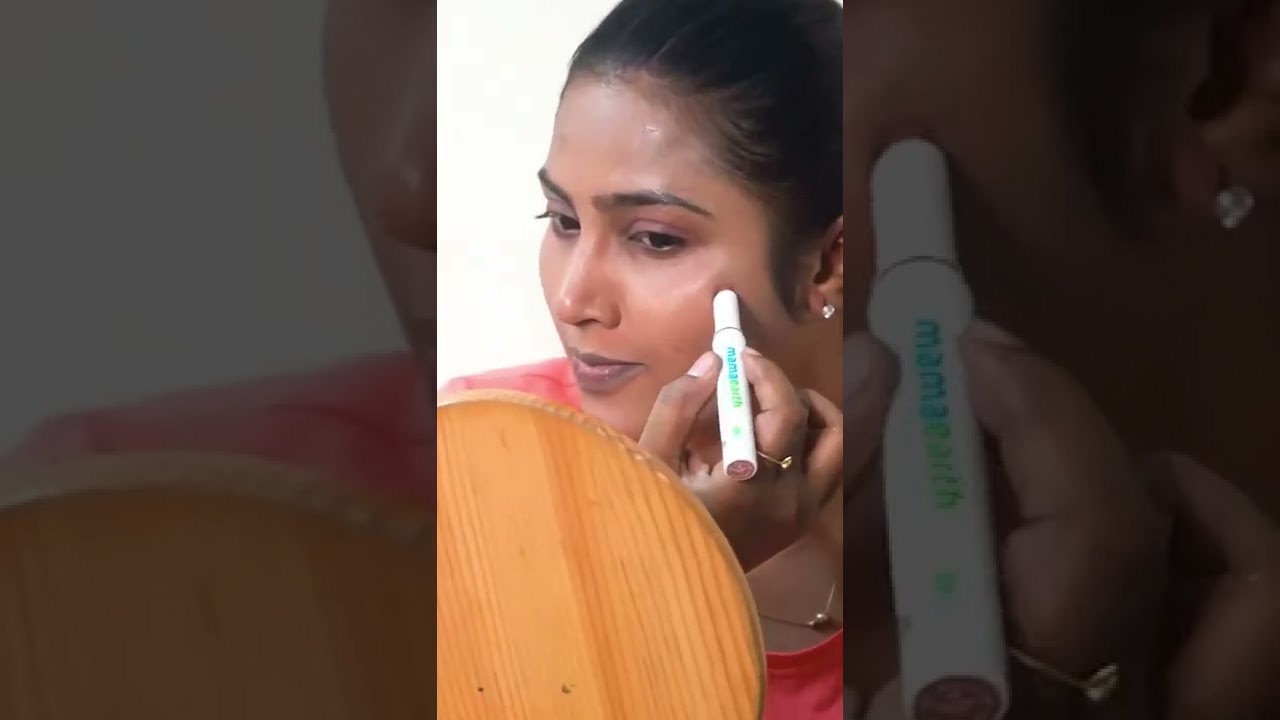 My Mama Earth Makeup Routine 😇🤩 | Myna Wings #shorts