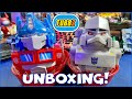 Tubbz Transformers Optimus Prime and Megatron Cosplaying Duck Collectible Unboxing!