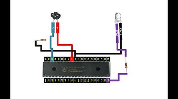 Conectar y programar un pulsador con el microcontrolador PIC16F877A | Tutorial paso a paso